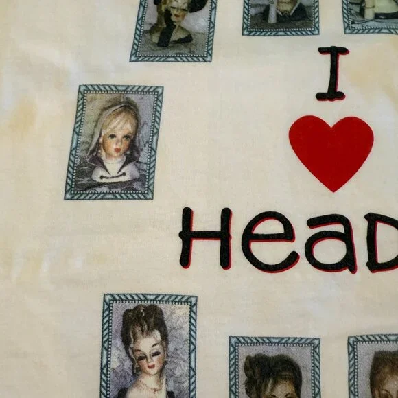 Vintage Kitschy Head Vase T-Shirt Size Med - Picture 6 of 17